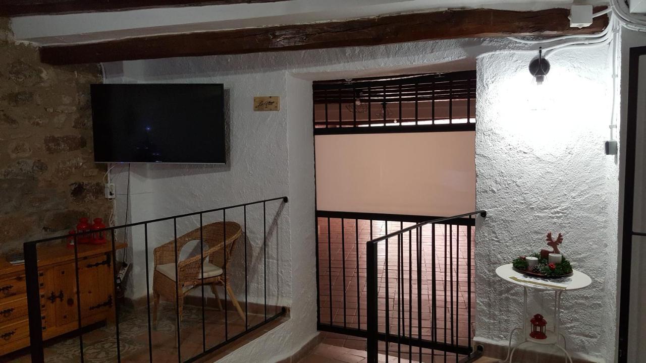 Espai Abadia Argentera Buitenkant foto