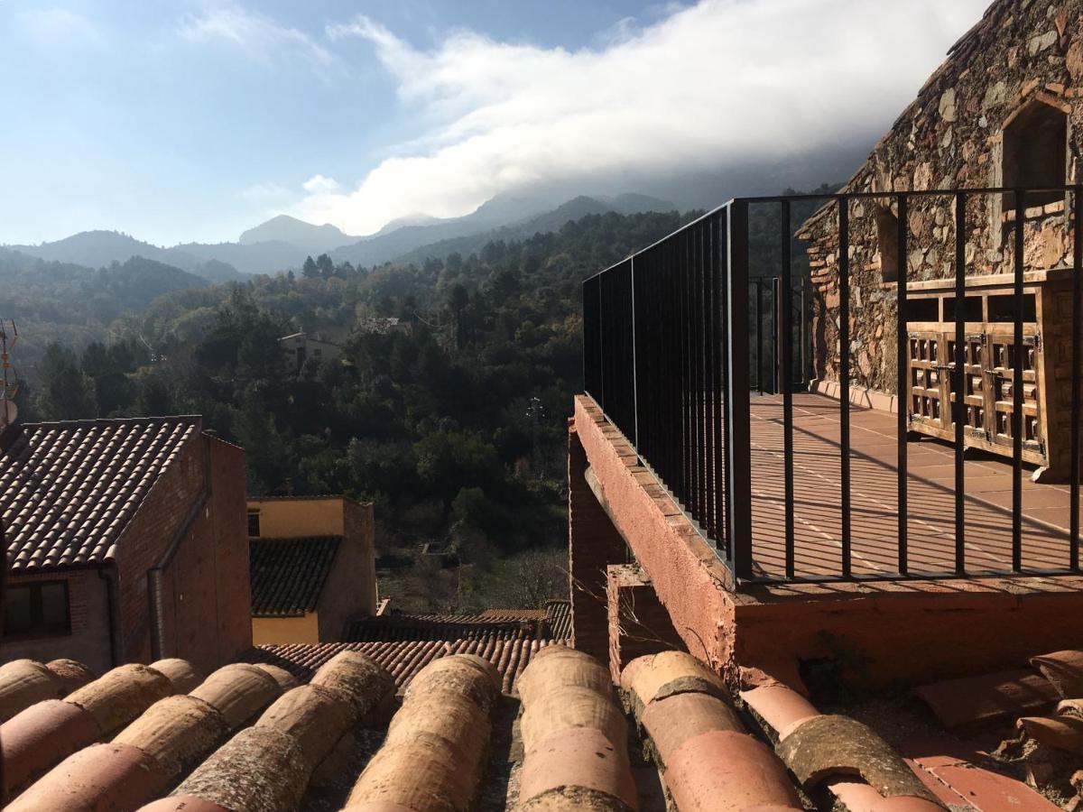 Espai Abadia Argentera Buitenkant foto