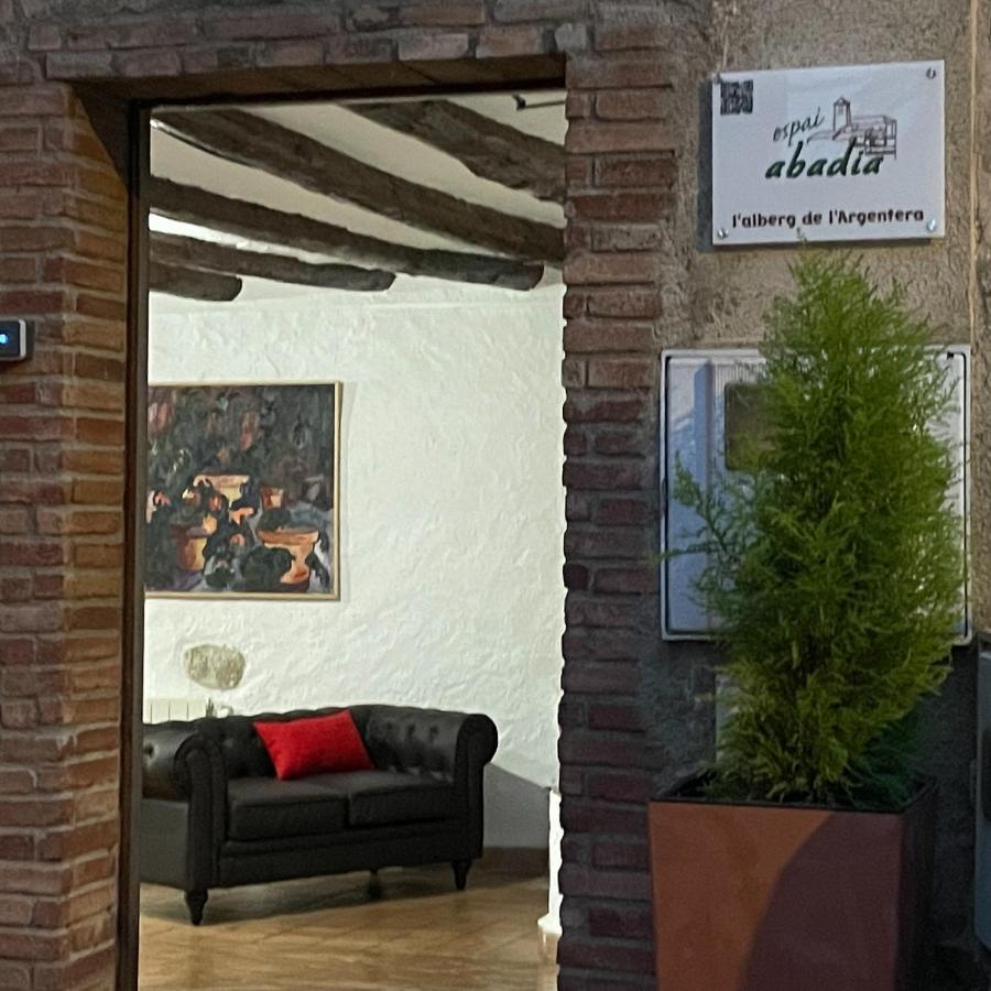 Espai Abadia Argentera Buitenkant foto